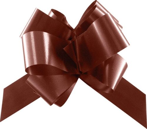 Nœuds de décoration automatiques pour mariage/évènement. Couleur : chocolat.