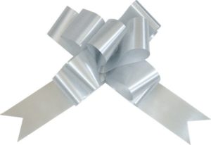 Nœuds de décoration automatiques pour mariage/évènement. Couleur : gris.