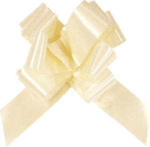 Nœuds de décoration automatiques pour mariage/évènement. Couleur : ivoire.