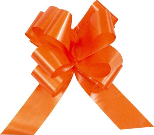 Nœuds de décoration automatiques pour mariage/évènement. Couleur : orange.