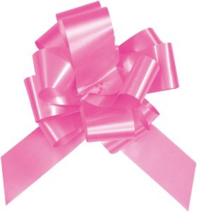 Nœuds de décoration automatiques pour mariage/évènement. Couleur : rose vif.