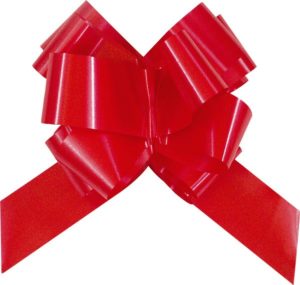 Nœuds de décoration automatiques pour mariage/évènement. Couleur : rouge.