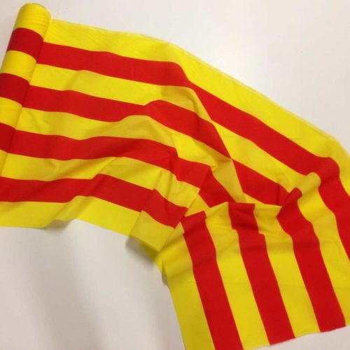Tissu bandera Catalan largeur 40 cm