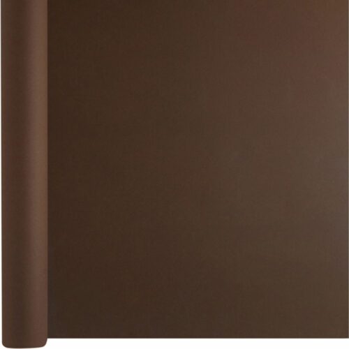 Chemin de table intissé prédécoupé rouleau de 24m couleur chocolat