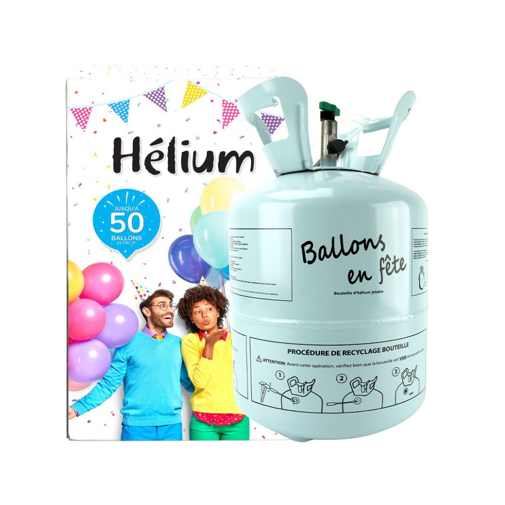Comment gonfler un ballon à l'hélium ?