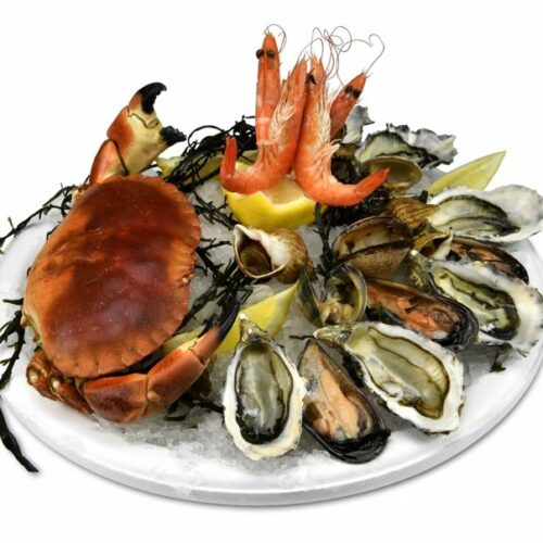 Plateau Rond Fruits de Mer Rond - Ø 370mm