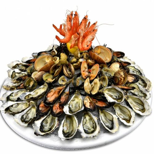 Plateau Rond Fruits de Mer Rond - Ø 520 mm
