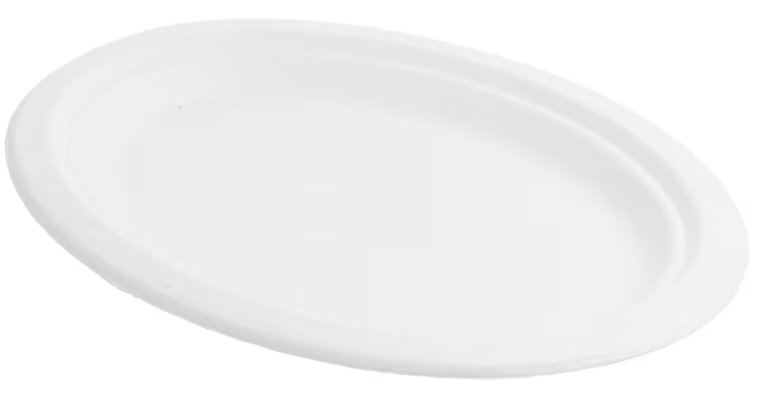 02250 DEFFES Plateau Fruits de Mer polystyrène OVALE PM 45x35cm