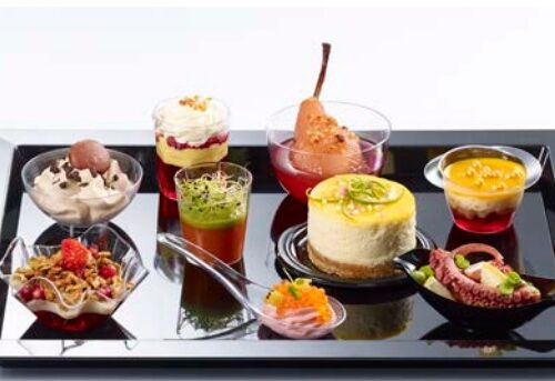 Plateau Rectangulaire Noir Shanghaï - 368 x 287 x 22 mm