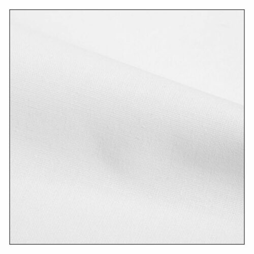 Rouleau de coton gratté ignifugé blanc
