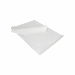 Feuille de papier ingraissable blanc traitement WS