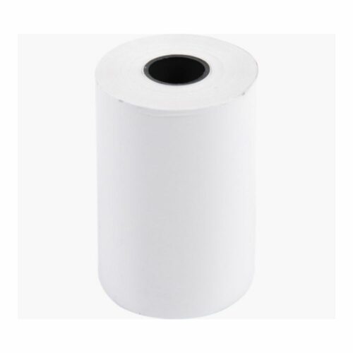 Rouleau de papier blanc pour machine de carton bancaire