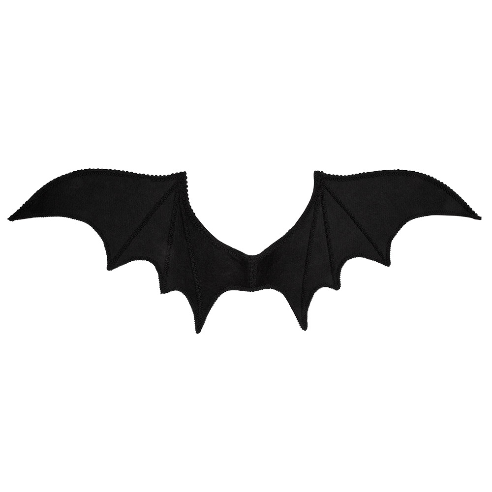 Ailes De Chauve-souris Noires Pour Déguisement - Accessoire Cosplay Halloween, Fête, Théâtre