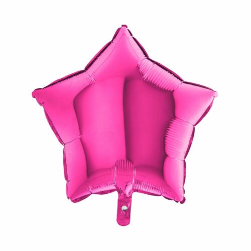 Ballon aluminium étoile couleur Rose