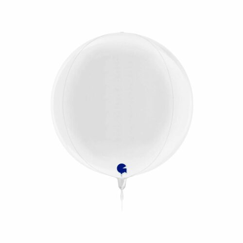 Ballon globe blanc