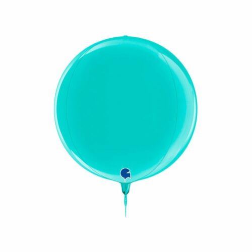 Ballon globe bleu tiffany