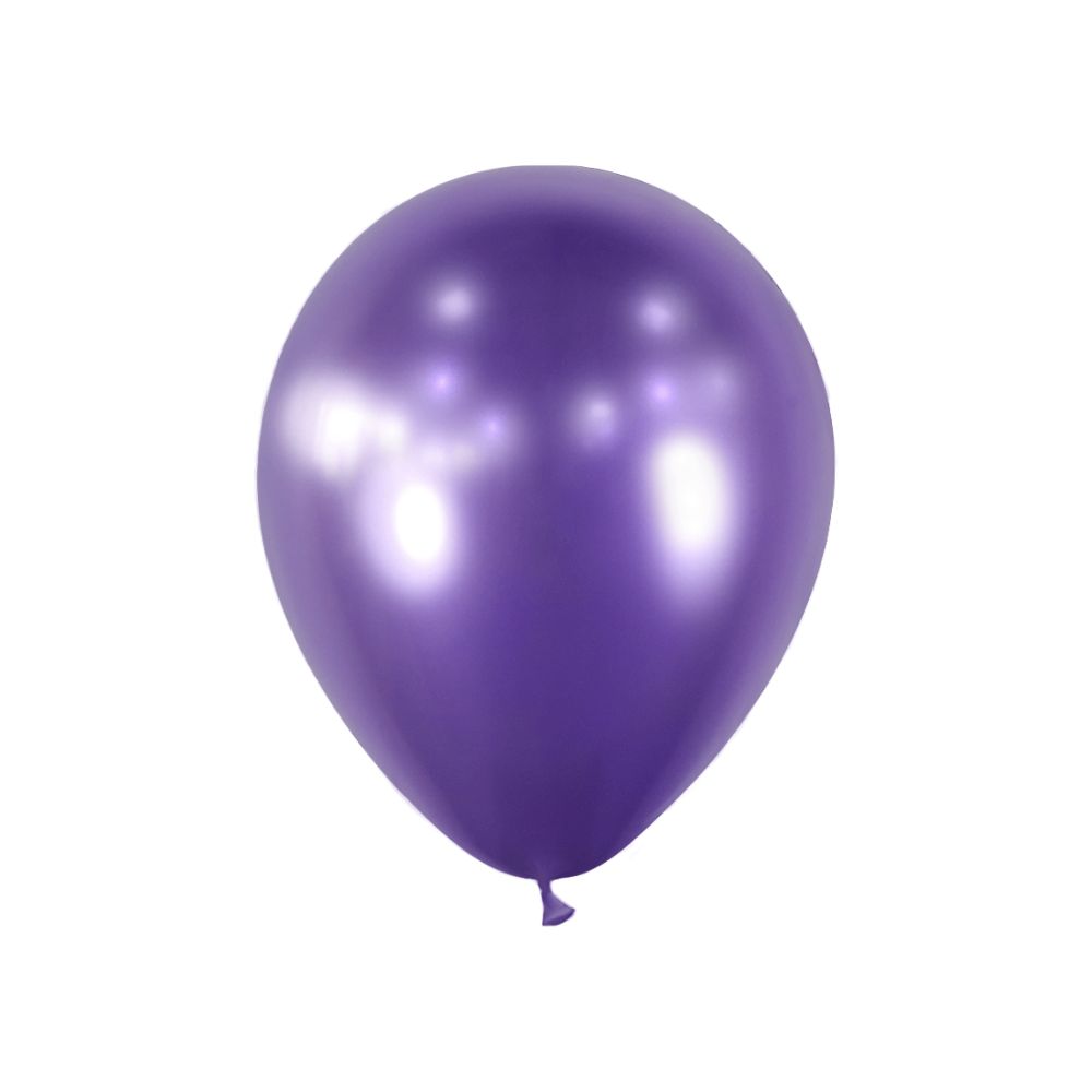 Ballon gonflable Violet en Latex 30 cm, déco de salle - Badaboum