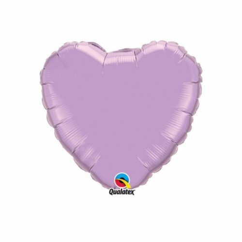 Ballon cœur couleur violet