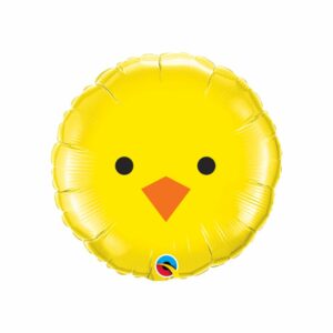 Ballon rond poussin jaune