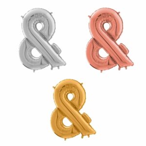 Ballon signe & en aluminium