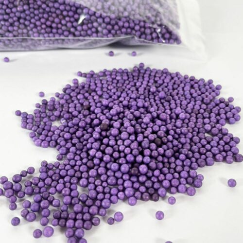 Bille polystyrène violet