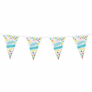 Guirlande triangle Joyeux anniversaire - Fanion Joyeux Anniversaire.